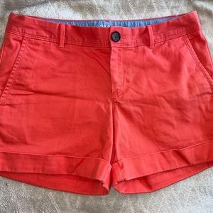 Banana Republic City Chino - Orange Coral Shorts - Size 4